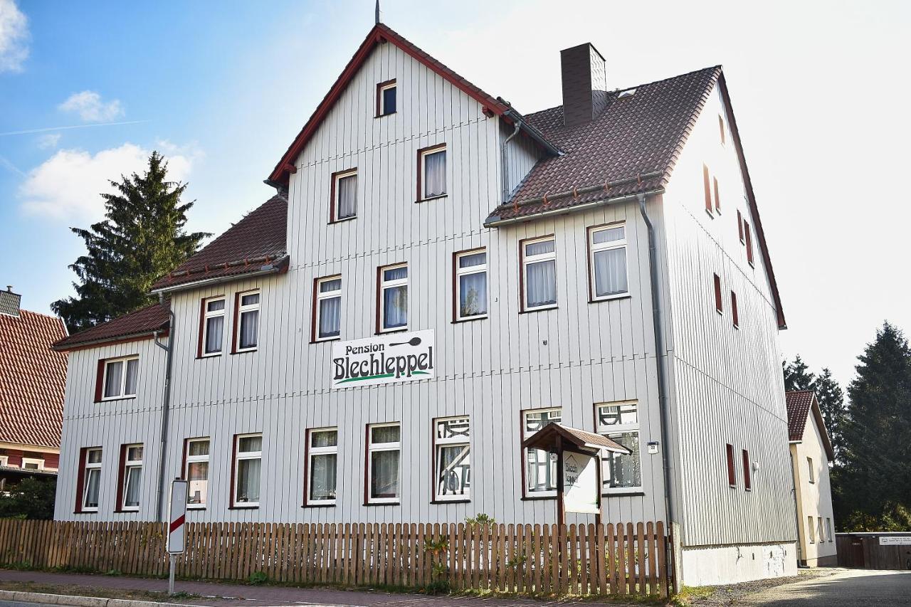 Blechleppel - Die Pension Im Harz Беннекенштайн Екстер'єр фото